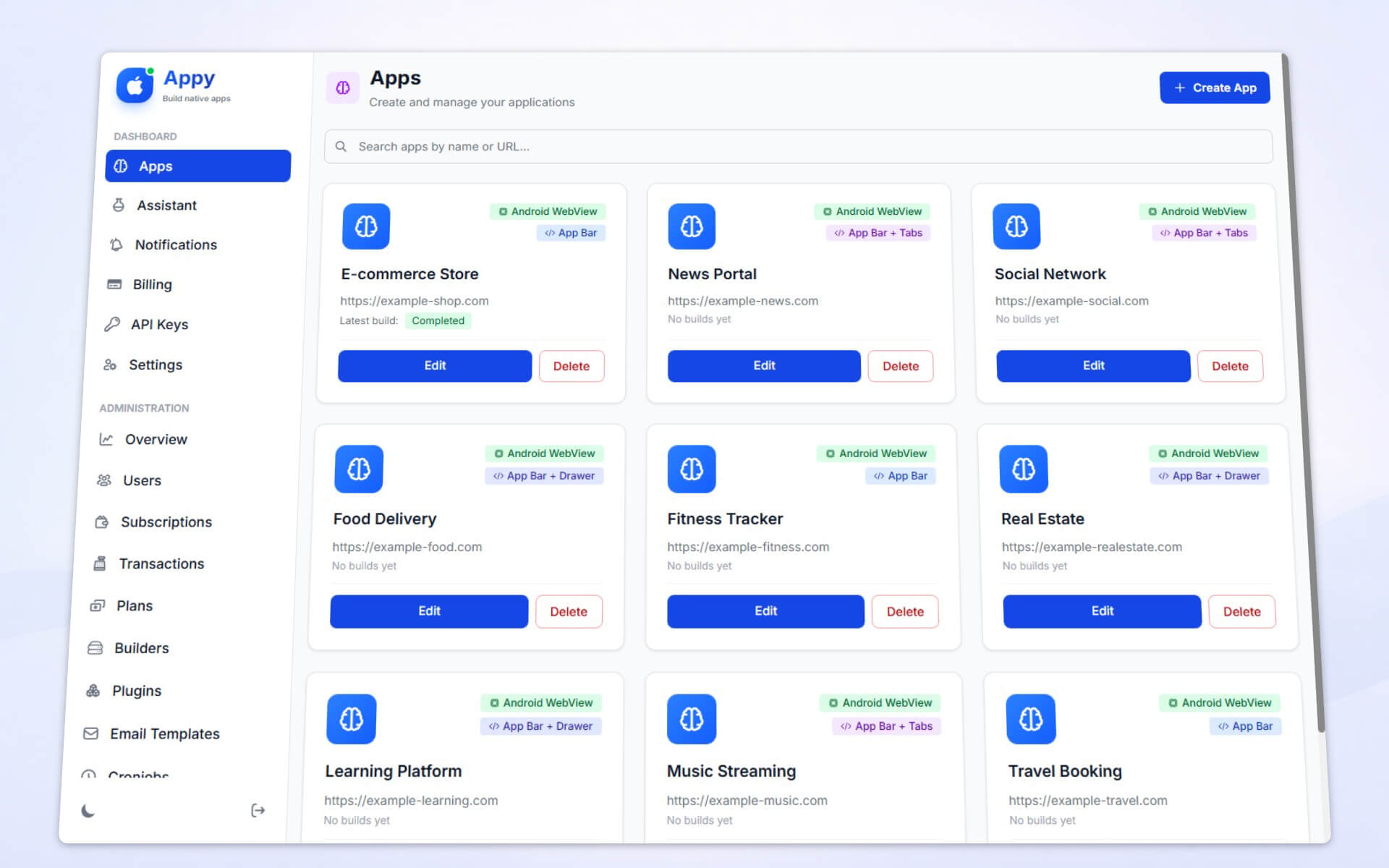 Appy – AI-Powered No-Code Mobile App Builder SaaS Platform - 2