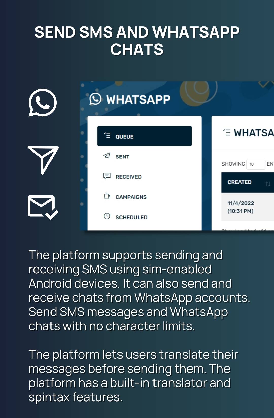 Zender - Platform Pesan Utama untuk SMS, WhatsApp & menggunakan Perangkat Android sebagai SMS Gateway (SaaS) - 8